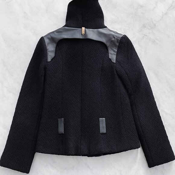 Mackage Azia Wool & Leather Jacket - Picture 6 of 7